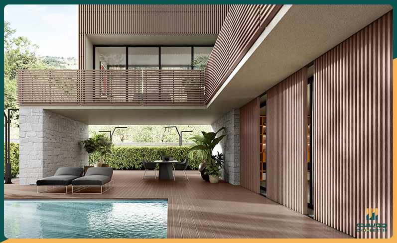 پروفیل چوب پلاستیک FC1 1 پروفیل چوب پلاستیک FC1