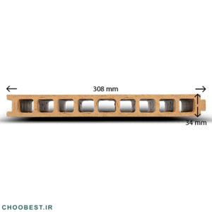 پروفیل چوب پلاستیک K2 | شرکت چوپکس