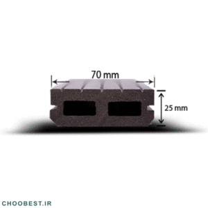 پروفیل چوب پلاستیک N3| شرکت چوپکس