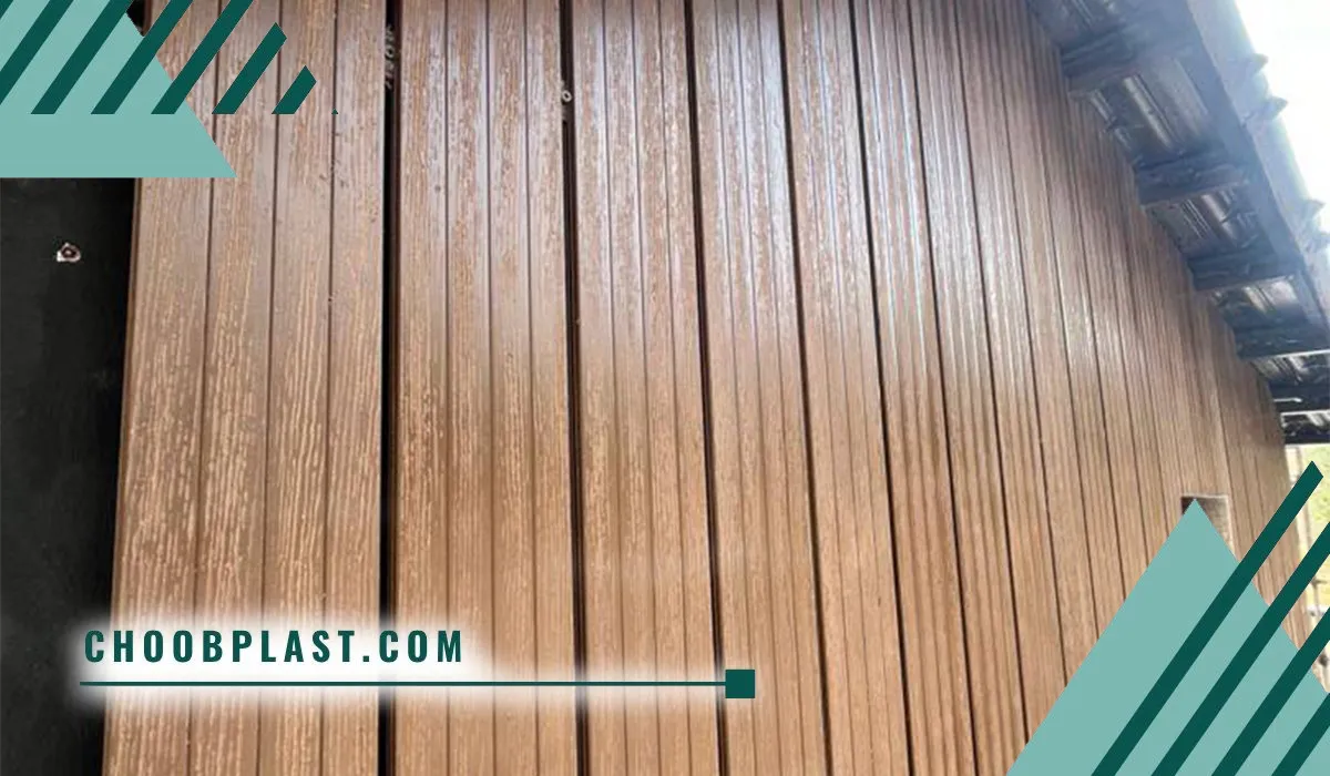 پروفیل چوب پلاستیک HC 1 نما با پروفیل چوب پلاستیک HC