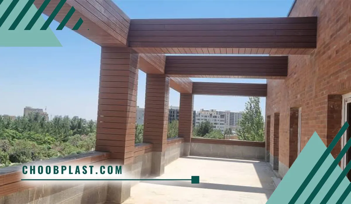 پروفیل چوب پلاستیک HC 3 نما پروفیل با HC