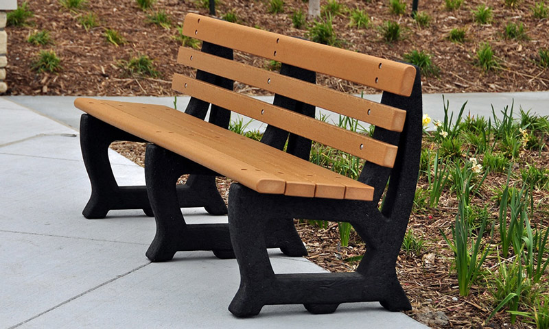 قیمت نیمکت چوب پلاست