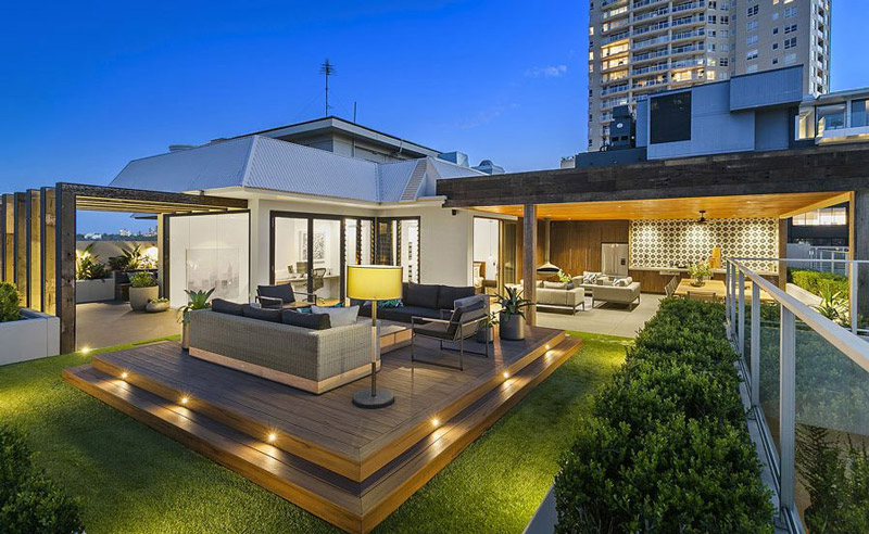 قیمت کفپوش روف گاردن