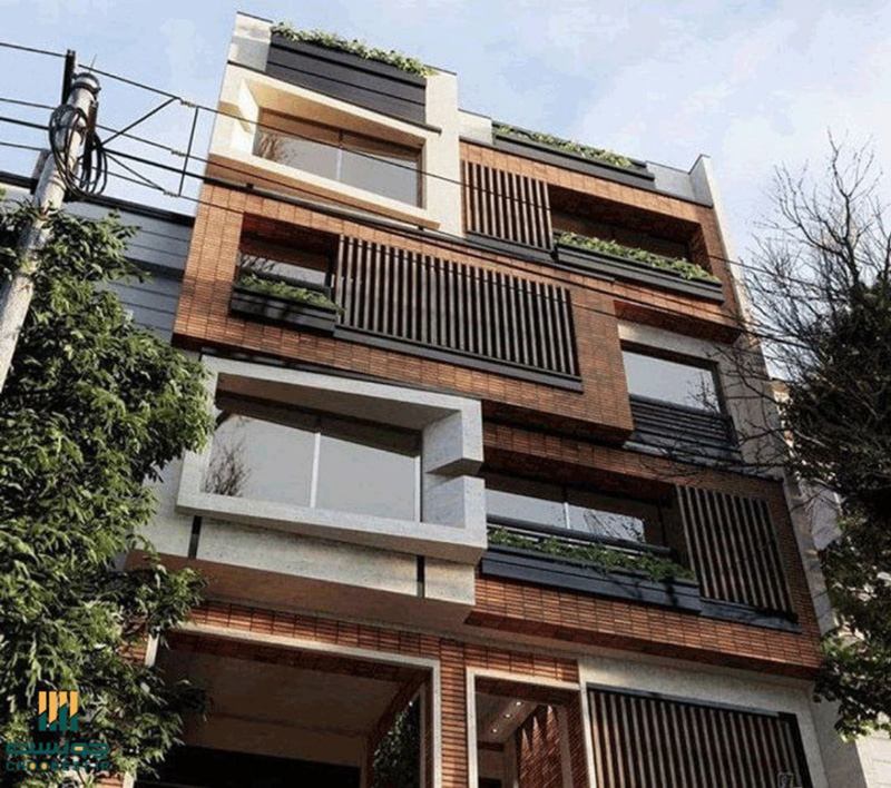 زیباترین نمای ساختمان