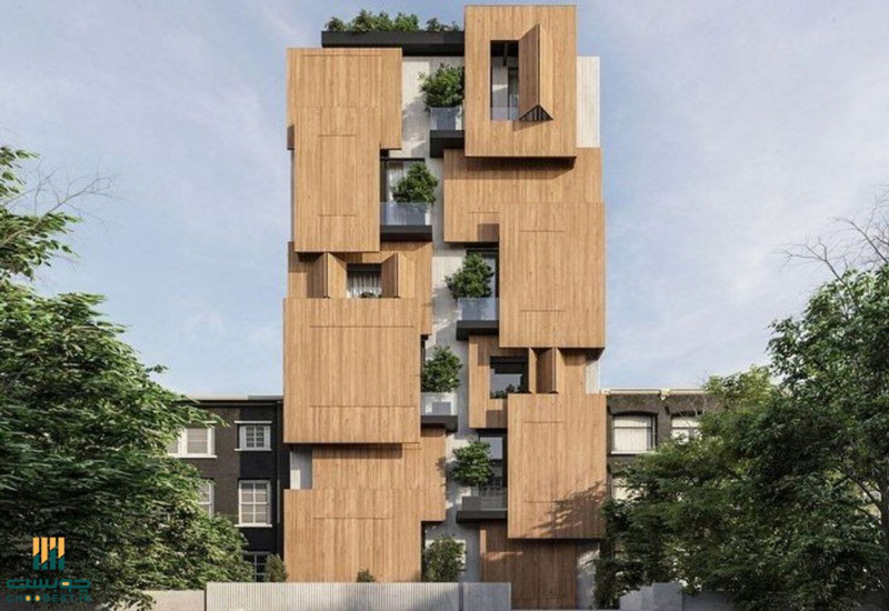 زیباترین نمای ساختمان