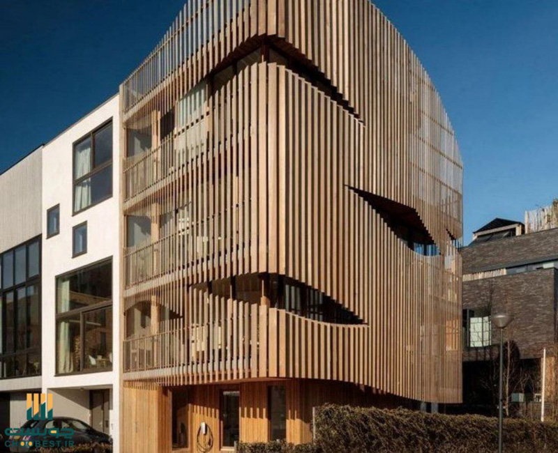 زیباترین نمای ساختمان