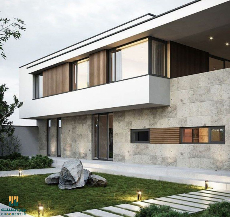 زیباترین نمای ساختمان