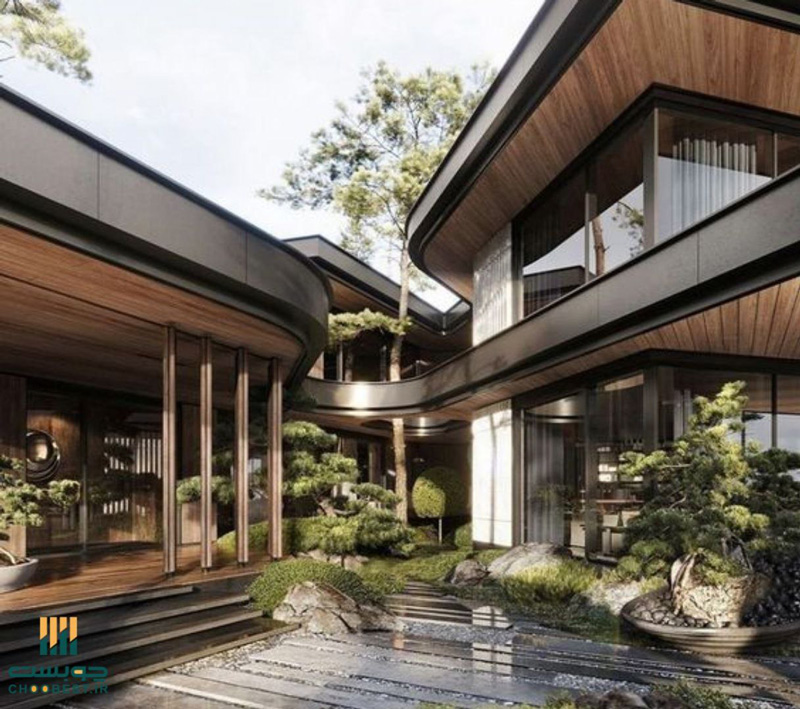 نکات طراحی ورودی باغ ویلا