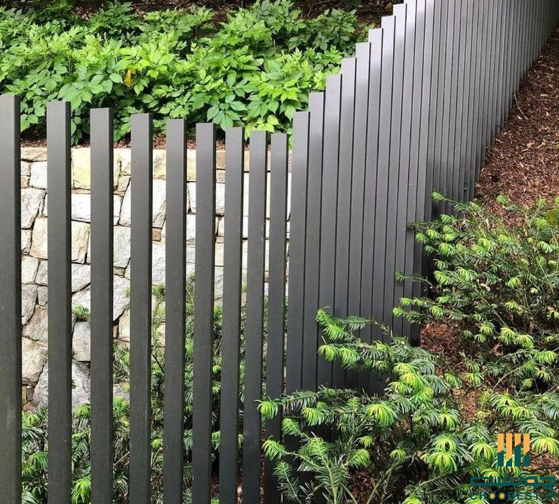 قیمت نرده باغچه آلومینیومی