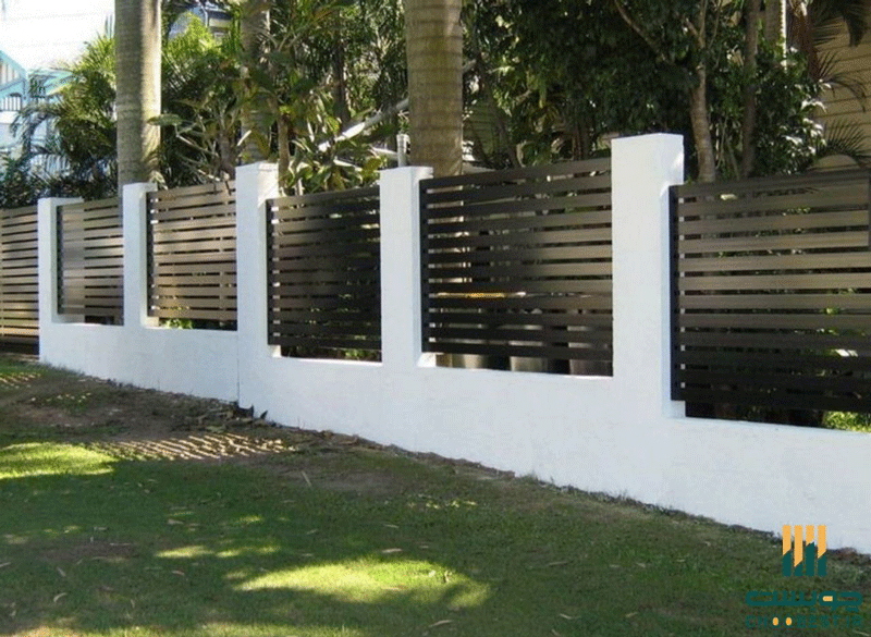 قیمت نرده پلاستیکی طرح چوب