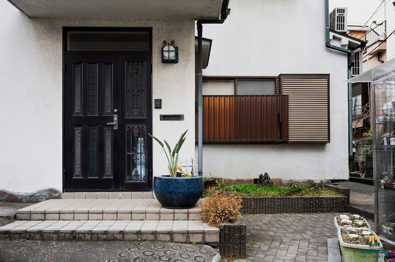 طراحی ورودی خانه ویلایی