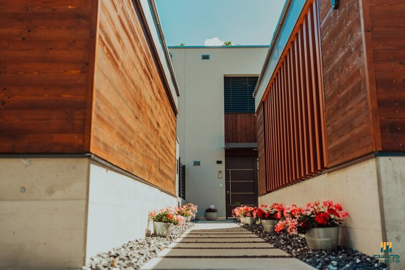 طراحی ورودی خانه ویلایی