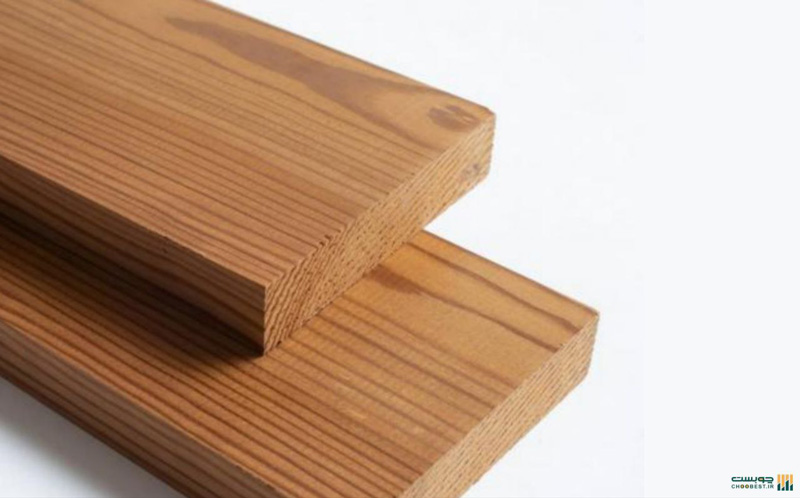 نمای چوبی داخل ساختمان