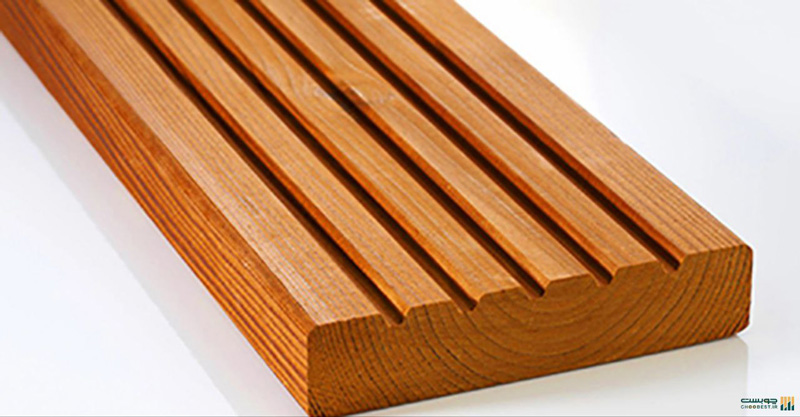 نمای چوبی داخل ساختمان