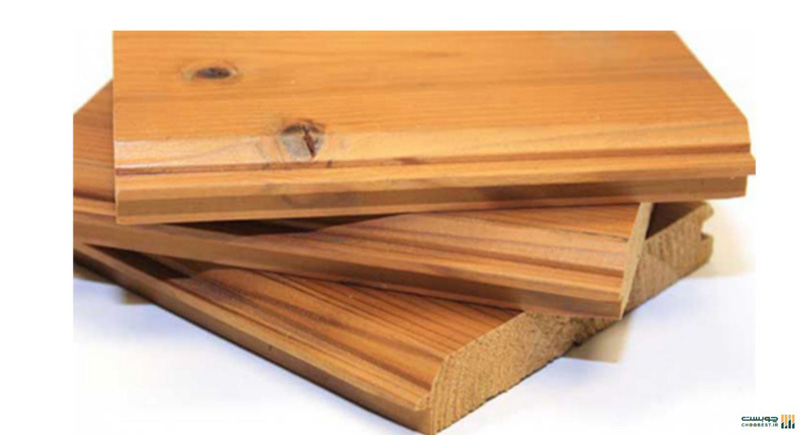 نمای چوبی داخل ساختمان