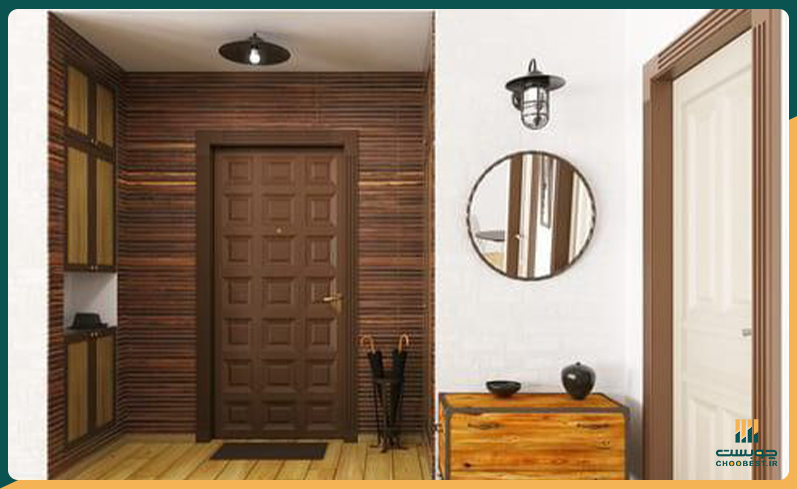 طراحی ورودی خانه بدون راهرو 6 طراحی ورودی خانه بدون راهرو