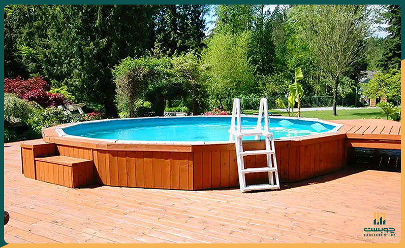 8 راه برای محوطه سازی با چوب پلاست ! 6 محوطه سازی با چوب پلاست