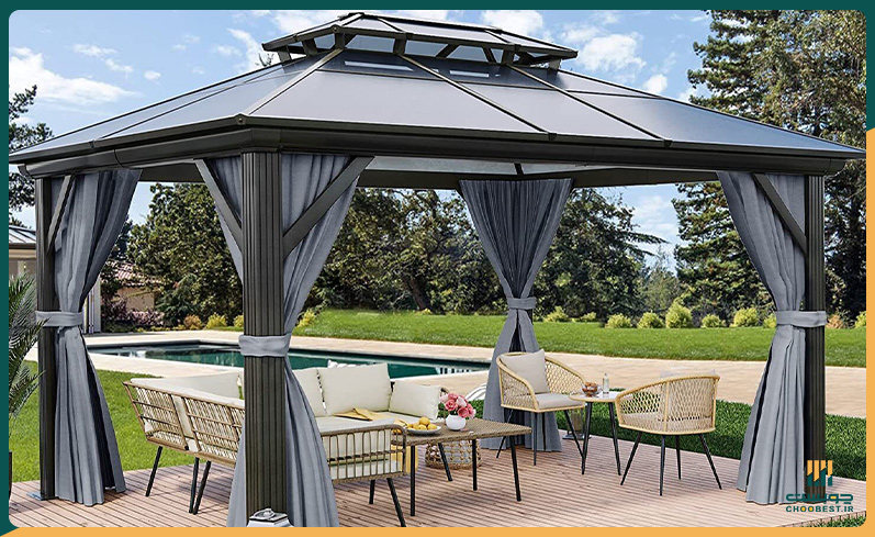 8 راه برای محوطه سازی با چوب پلاست ! 10 محوطه سازی با چوب پلاست