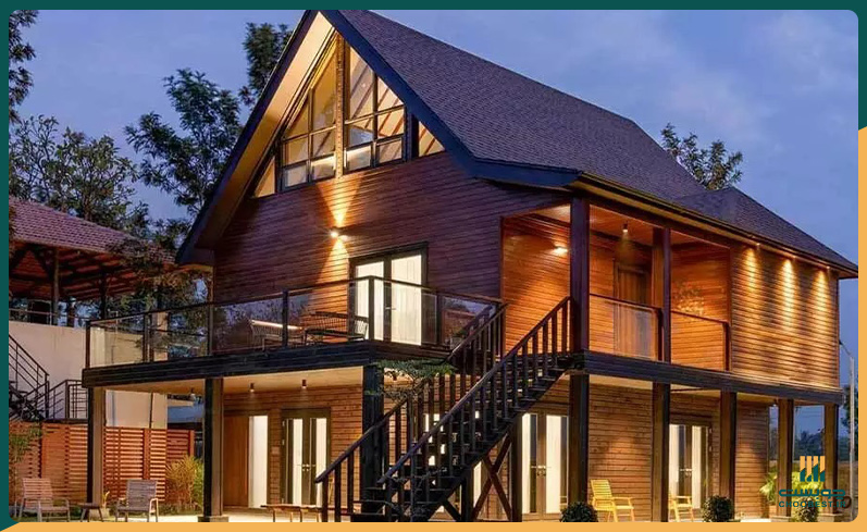 8 راه برای محوطه سازی با چوب پلاست ! 9 محوطه سازی با چوب پلاست