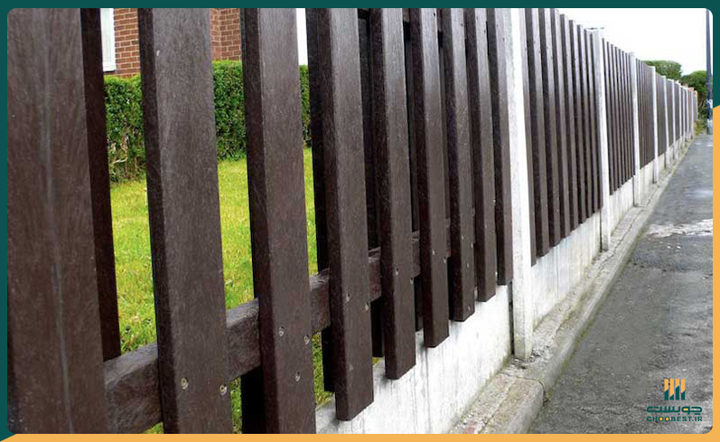 8 راه برای محوطه سازی با چوب پلاست ! 4 محوطه سازی با چوب پلاست