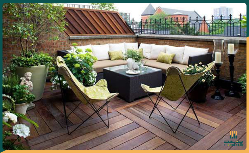 روف گاردن ساده و ارزان 7 روف گاردن ساده و ارزان