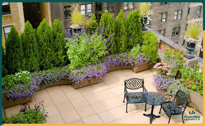 روف گاردن ساده و ارزان 5 روف گاردن ساده و ارزان