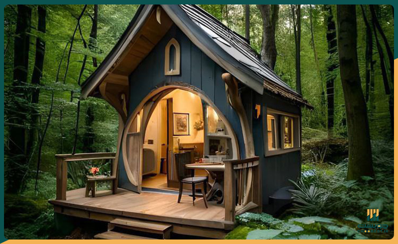 هزینه و نحوه ساخت اتاقک چوبی 4 هزینه و نحوه ساخت اتاقک چوبی