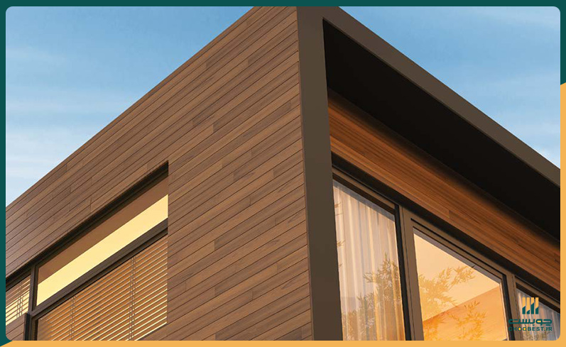 قیمت نماپوش چوبی