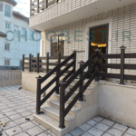 نرده چوب پلاست تراس مدل فارم (farm)- یک متر مربع - Image 2