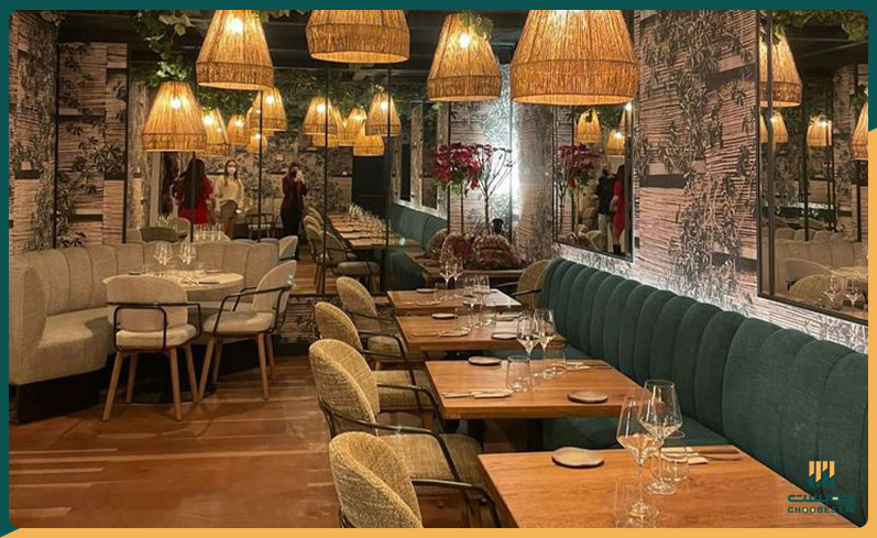 دکور کافی شاپ چوبی