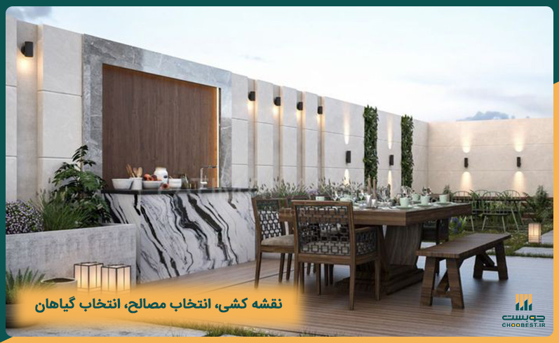 تصاویر محوطه سازی باغ ویلا 7 تصاویر محوطه سازی باغ ویلا