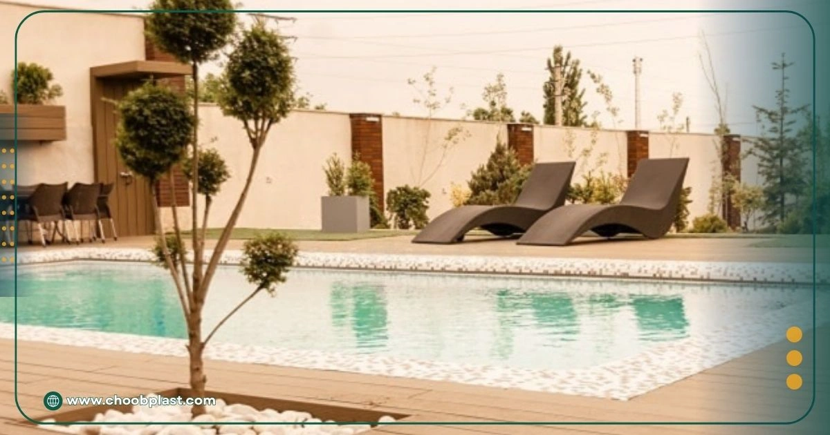 محوطه سازی ویلای شیک