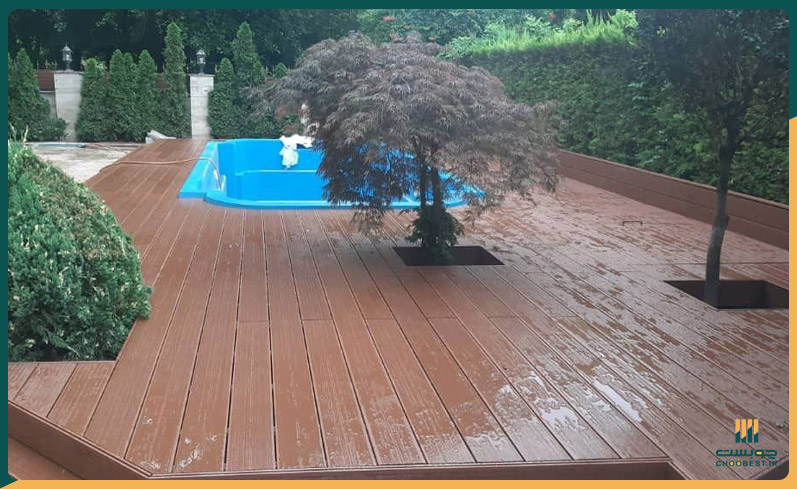 نمونه کار چوب پلاست و ترموود