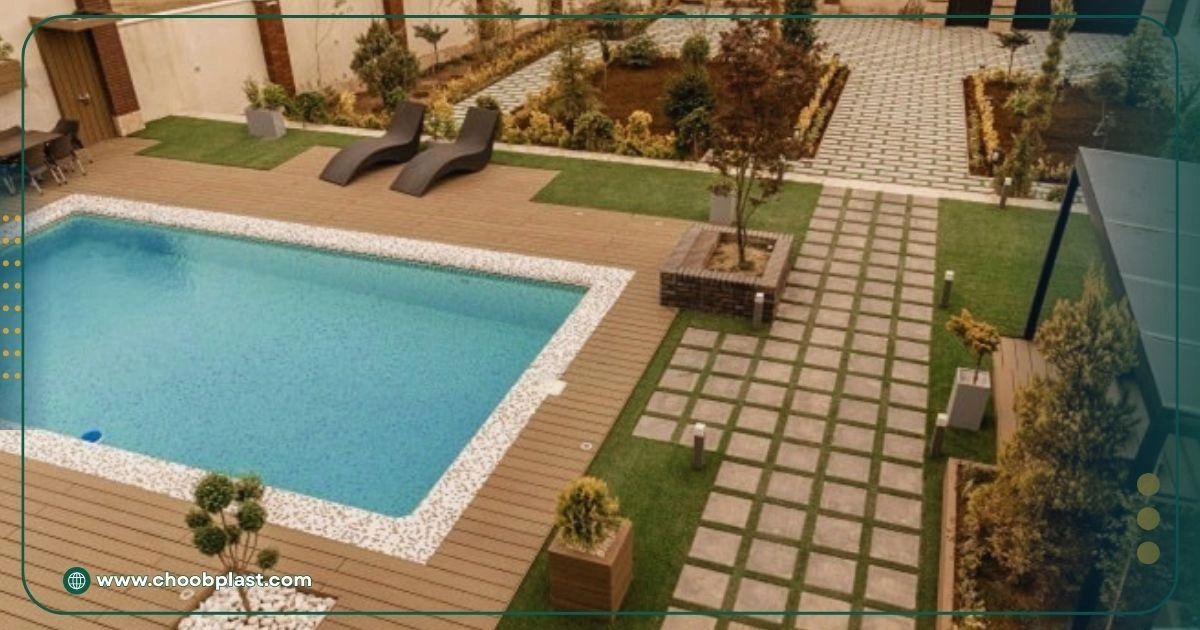 اجرای فلاورباکس چوبی بزرگ