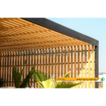 پرگولا چوب پلاست مدل N5 (ابعاد3*4) - Image 4