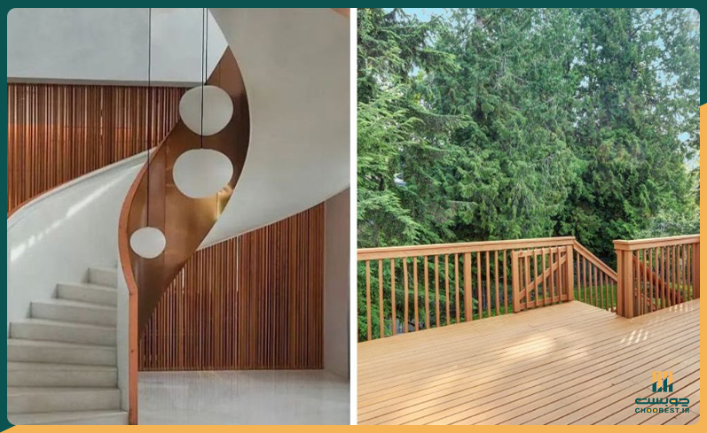 چوب ضد آب نمای ساختمان 2 چوب ضد آب نمای ساختمان