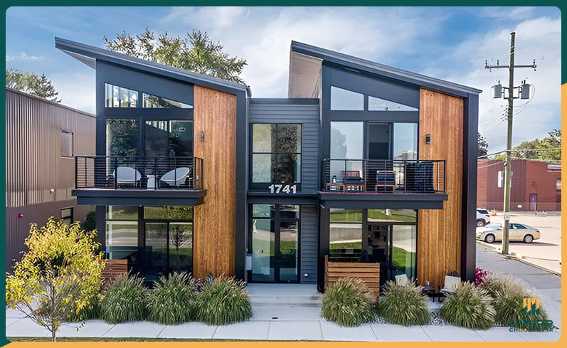 نمای ساختمان ساده و ارزان 4 نمای ساختمان ساده و ارزان