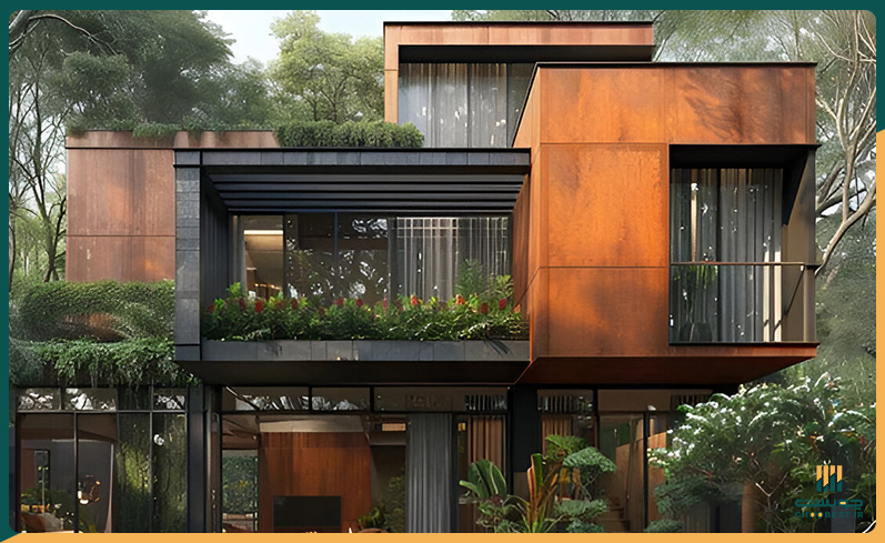 نمای ساختمان ساده و ارزان 8 نمای ساختمان ساده و ارزان