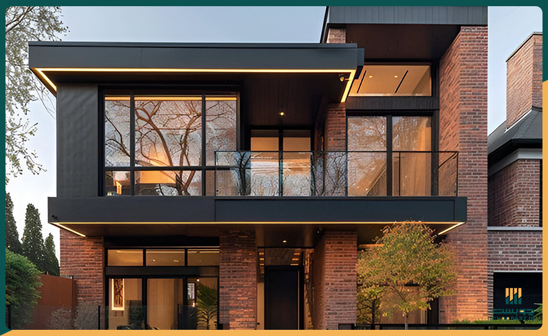 نمای ساختمان ساده و ارزان 9 نمای ساختمان ساده و ارزان