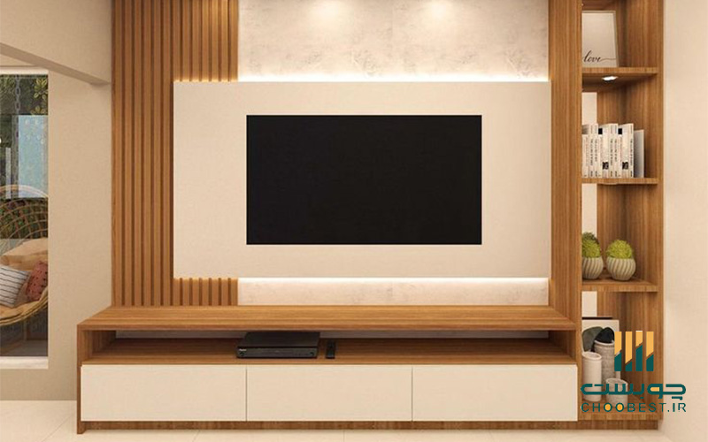 انواع دکور تلویزیون روی دیوار 18 انواع دکور تلویزیون روی دیوار