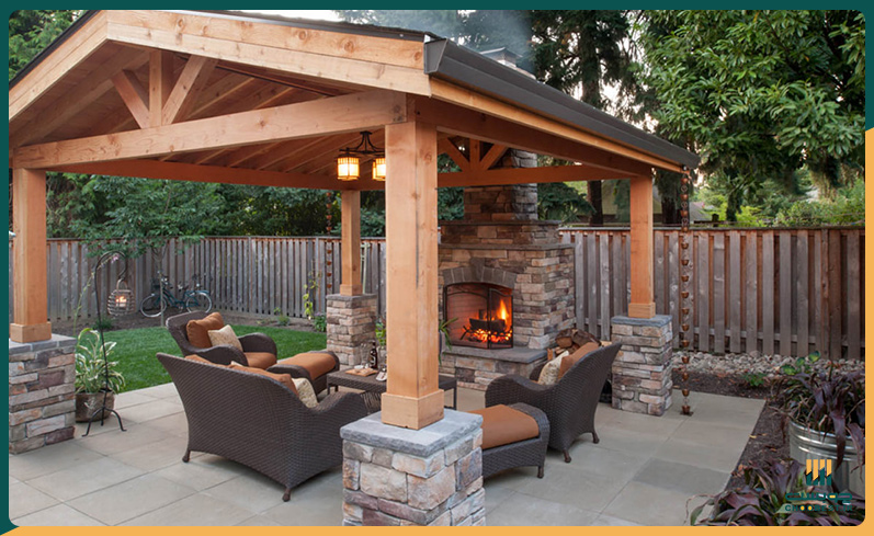 تفاوت آلاچیق و پرگولا 3 تفاوت آلاچیق و پرگولا