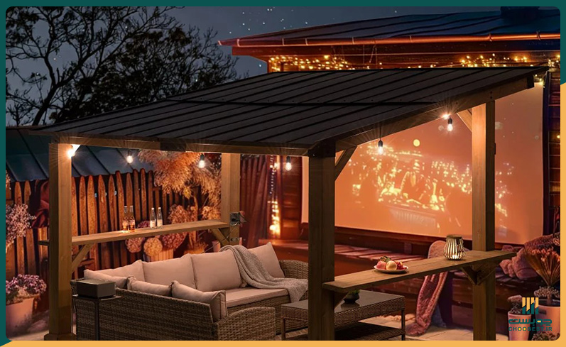 تفاوت آلاچیق و پرگولا 7 تفاوت آلاچیق و پرگولا