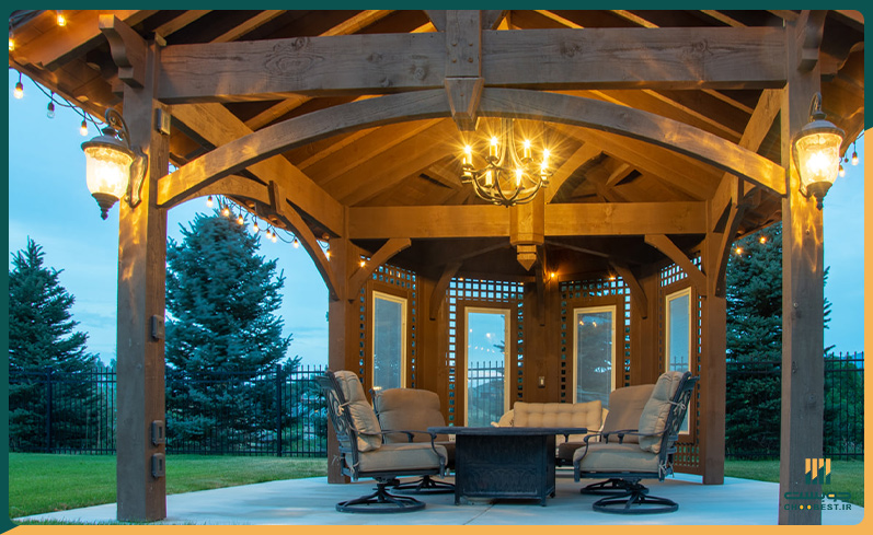 تفاوت آلاچیق و پرگولا 2 تفاوت آلاچیق و پرگولا