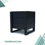 گلدان چوبی مشکی کد 3635H43