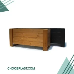 گلدان چوبی کد 9435H43
