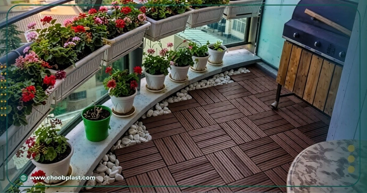 بهترین گزینه برای کف بالکن