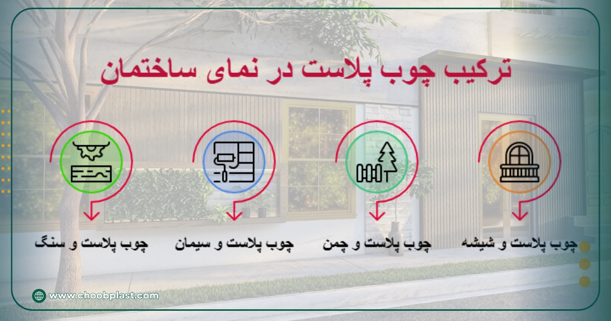 بهترین جایگزین چوب در نما چیست؟معرفی 5 جایگزین به صرفه 3 ترکیب چوب پلاست در نمای ساختمان